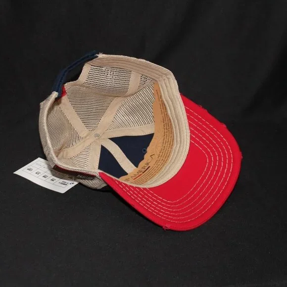 Bare-Lee Farms Patch Baseball Cap Hat Adjustable Strapback Mesh NWT - Picture 8 of 12